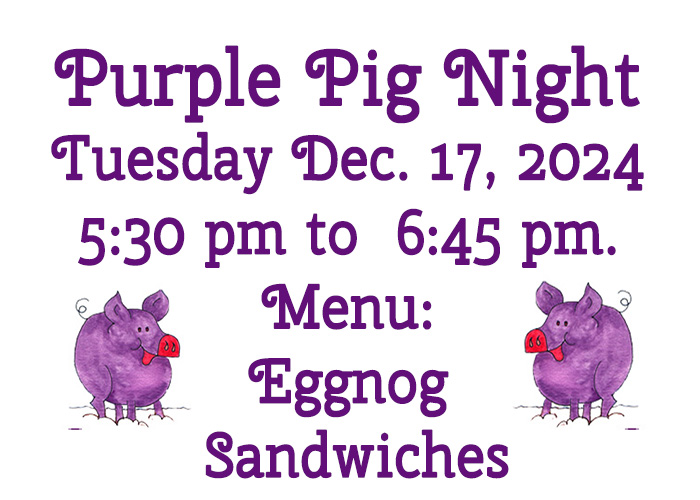 Puple Pig Night